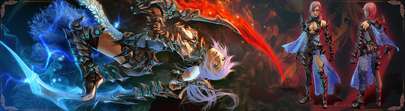 Illustration for article titled Tetsuya Nomura Picks The Three Best Lightning Fanart